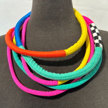 Barbara Brenner - Unikate aus Textil (Kragen, Ketten, Kissen)