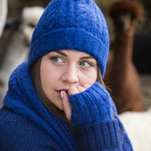 etiqueta blanca / Eliana Janke-Aragon - Mtzen, Schals, Ponchos, Schuhe, Socken und wrmende Decken aus hochwertiger, nachhaltiger und fairer Alpaka Wolle