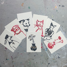 Karen Wenzel - Manufaktur fr Kunstdrucke und Originale Bilder, Plastiken, Wandobjekte