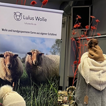 Luluswolle / Britt Oestmann-Schreiber - Wolle, handgesponnene Garne aus eigener Schferei, Felle