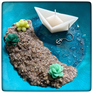 Sandra Hartien - Kerzen aus recycelten Wachs