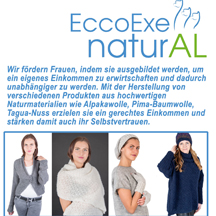 Eccoexer-Natur AL / Rosa Charg - Mode & gestrickte Puppen aus Alpaka & Baumwolle